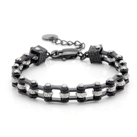 Pulsera de Acero Titanio para Motocicleta y Bicicleta - Image 3