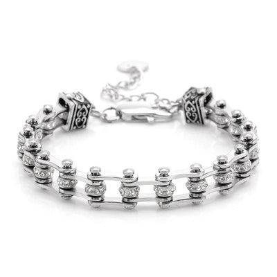 Pulsera de Acero Titanio para Motocicleta y Bicicleta - Image 5