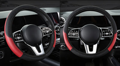 Funda de Volante de Cuero Elástica sin Aro - Image 21