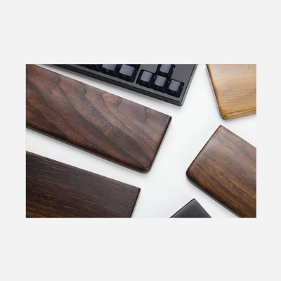 Reposamuñecas de Madera Maciza para Teclado Mecánico - Image 3