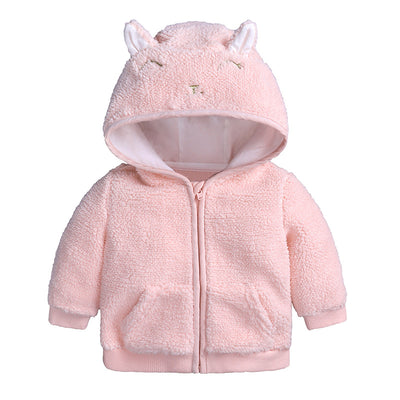 Chaqueta Infantil con Capucha y Cierre de Cremallera - Image 4