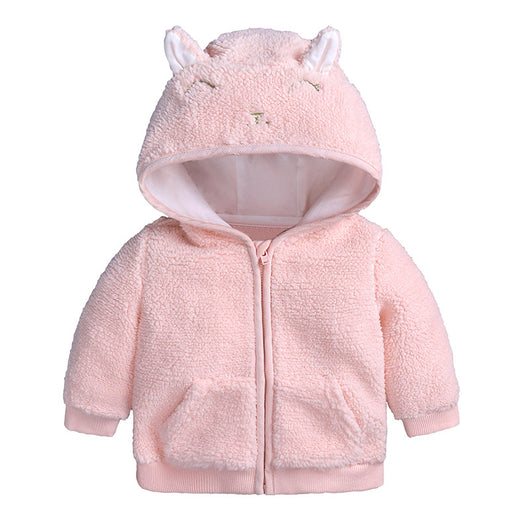 Chaqueta Infantil con Capucha y Cierre de Cremallera - Image 4