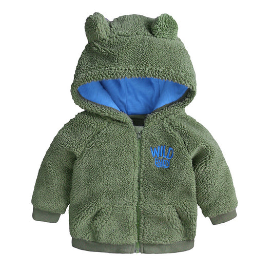 Chaqueta Infantil con Capucha y Cierre de Cremallera - Image 10