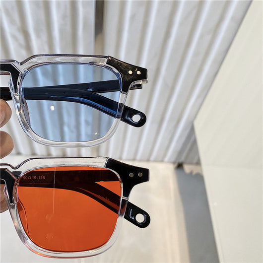 Gafas de Sol Cuadradas Estilo Coreano - Diseño Trending Net Red - Image 15