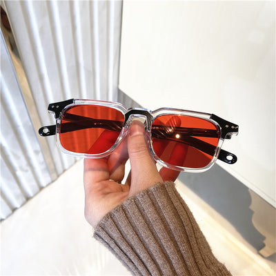 Gafas de Sol Cuadradas Estilo Coreano - Diseño Trending Net Red - Image 19
