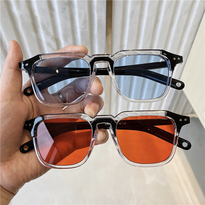 Gafas de Sol Cuadradas Estilo Coreano - Diseño Trending Net Red