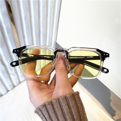 Gafas de Sol Cuadradas Estilo Coreano - Diseño Trending Net Red - Image 4