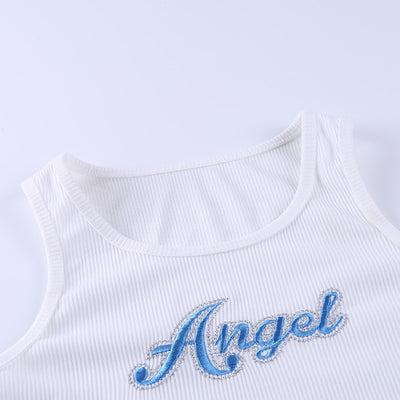 Musculosa Deportiva Ajustada con Estampado Make Letter - Image 17