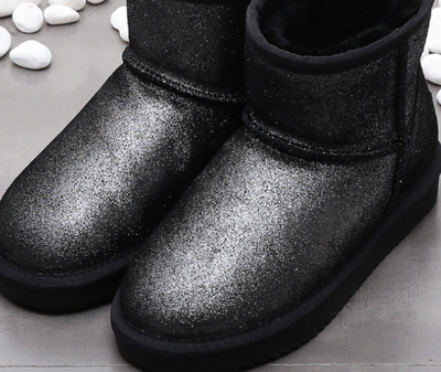 Botas de Nieve Cortas para Mujer con Forro Cálido y Terciopelo - Image 19