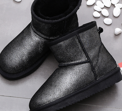Botas de Nieve Cortas para Mujer con Forro Cálido y Terciopelo - Image 20