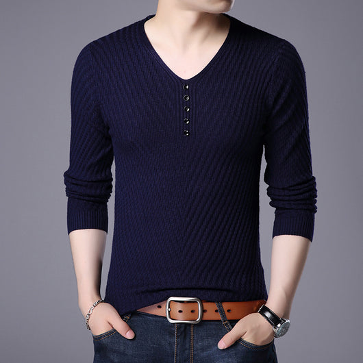 Blusa Casual V-Escote para Primavera y Otoño - Image 11