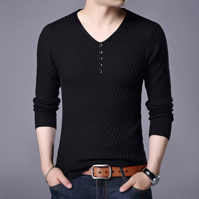 Blusa Casual V-Escote para Primavera y Otoño - Image 3