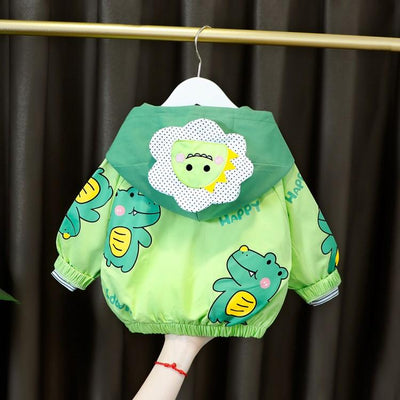 Chaqueta Casual Multicolor con Estampados Divertidos para Bebés y Niñas - Image 10
