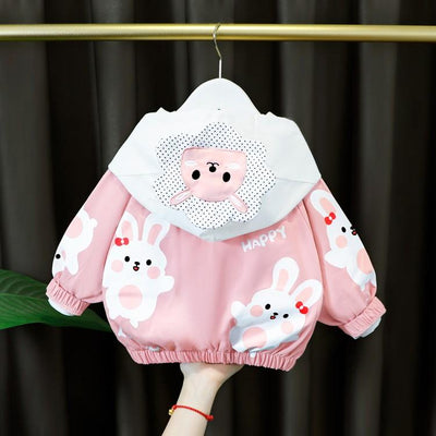 Chaqueta Casual Multicolor con Estampados Divertidos para Bebés y Niñas - Image 7