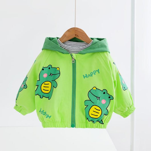 Chaqueta Casual Multicolor con Estampados Divertidos para Bebés y Niñas - Image 6