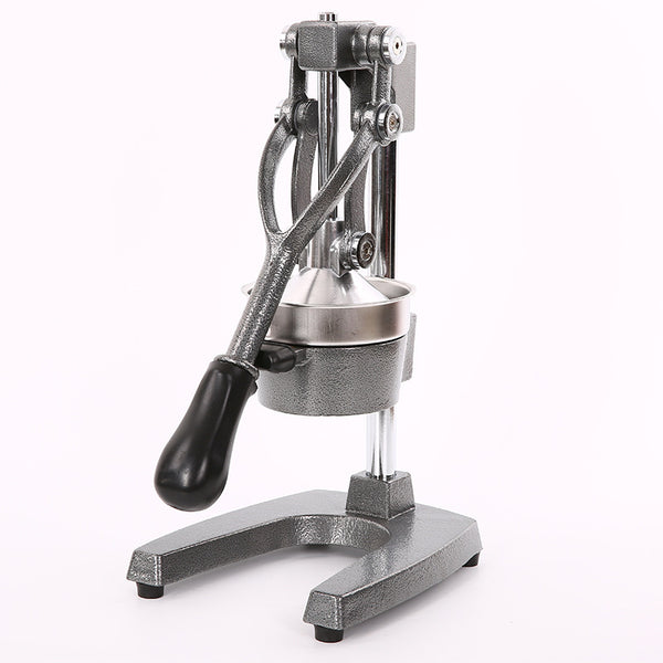Exprimidor Manual de Hierro Fundido con Acero Inoxidable