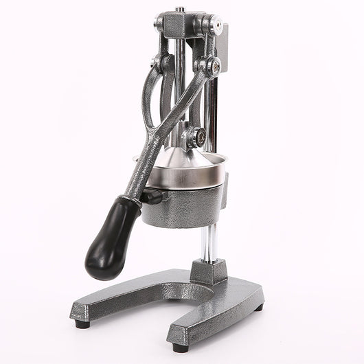 Exprimidor Manual de Hierro Fundido con Acero Inoxidable