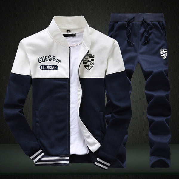 Suéter Deportivo Casual para Hombre - Cuello Solapa Manga Larga