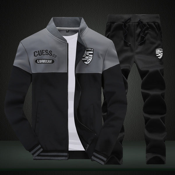 Suéter Deportivo Casual para Hombre - Cuello Solapa Manga Larga