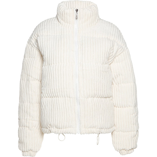 Chaqueta Corta Acolchada para Mujer Cuello Alto Cintura Marcada - Image 8