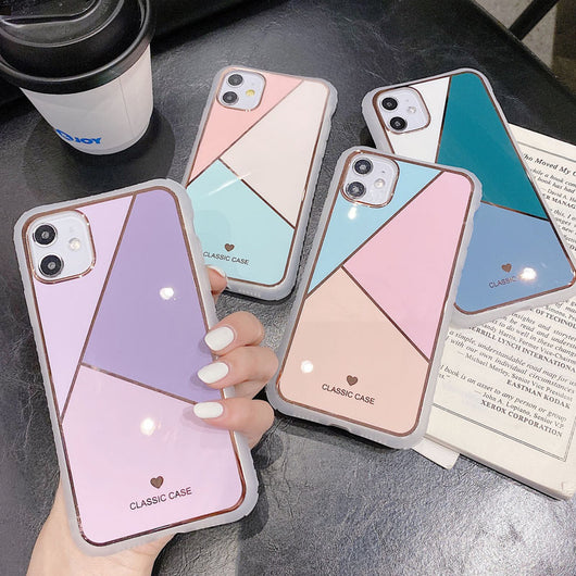 Funda Mármol Geométrico con Diseño Divisible