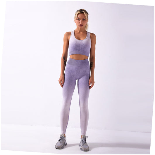 Pantalón Deportivo Tiburón Tie-Dye Sin Costuras con Sujetador Integrado - Image 19