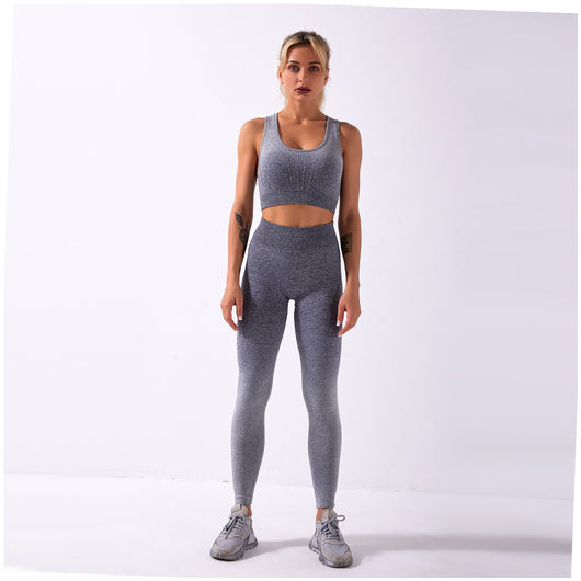 Pantalón Deportivo Tiburón Tie-Dye Sin Costuras con Sujetador Integrado - Image 17
