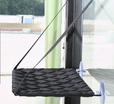 Hamaca de Ventana para Gatos Asiento de Descanso y Cama para Gatos de Interior - Image 9
