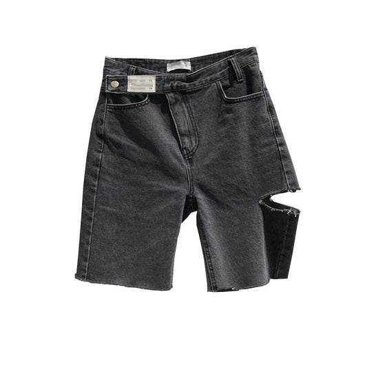 Shorts de Mezclilla Rectos con Detalles Personalizados - Image 14