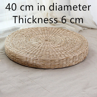 Cojín Futon Tatami Tejido Natural para Yoga y Descanso - Image 9