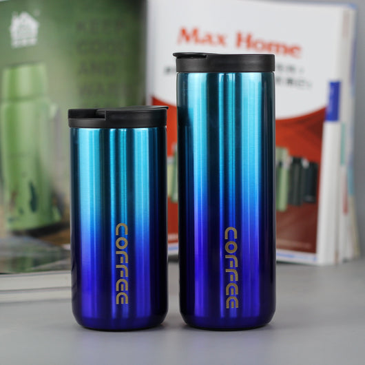 Vaso Térmico de Acero Inoxidable con Degradado de Colores - Mantiene tu Bebida Perfecta