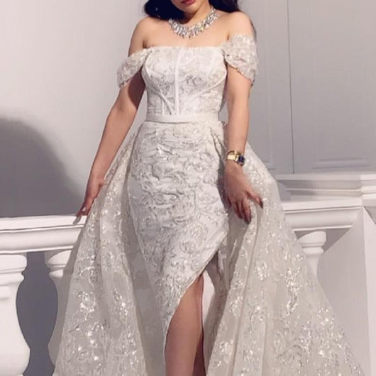 Vestido de Noche Corto con Lentejuelas Brillantes - Image 11