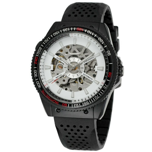 Reloj Mecánico Automático con Visor Esqueleto y Correa de Silicona para Hombre - Image 2