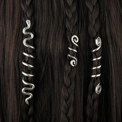 Pasador de Pelo Giratorio en Espiral con Diseño Celta Irlandés - Image 5