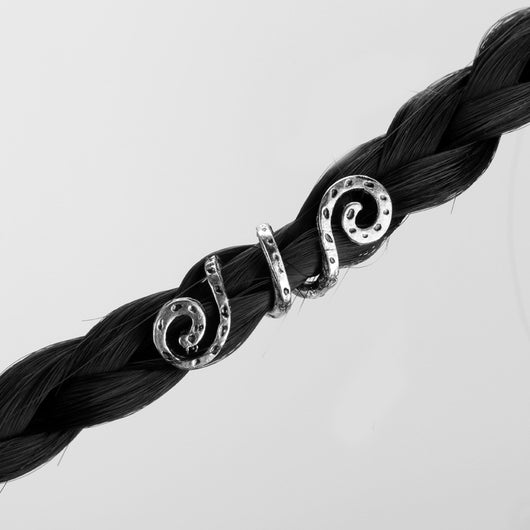 Pasador de Pelo Giratorio en Espiral con Diseño Celta Irlandés - Image 7