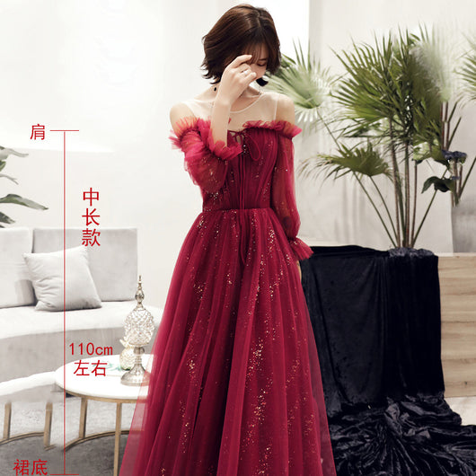 Vestido de Fiesta Rojo Elegante para Mujer - Image 13