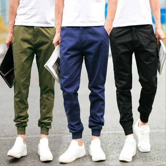 Pantalones Casuales Slim Fit Tobilleros para Hombre