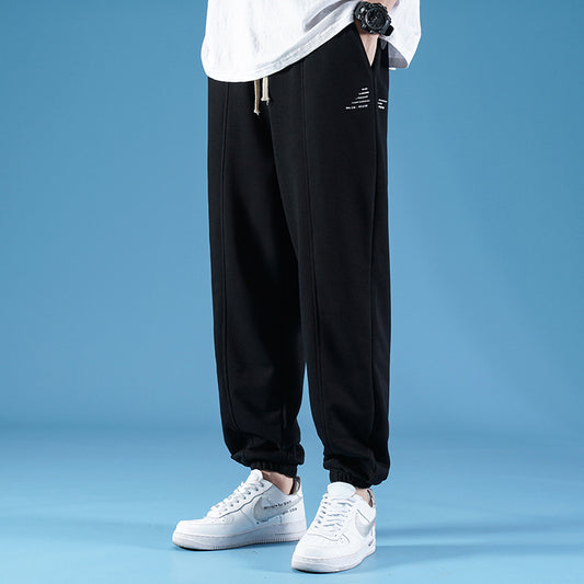 Pantalones Casuales Holgados con Corte Linterna para Hombre