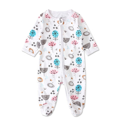 Mono Infantil Floral de Manga Larga con Puños Ajustables - Image 5