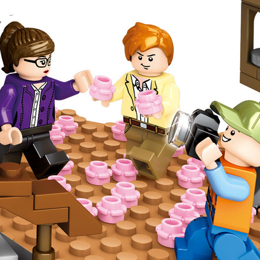 Juego de Bloques de Construcción Sakura con Vista de Calle para Armar - Image 11