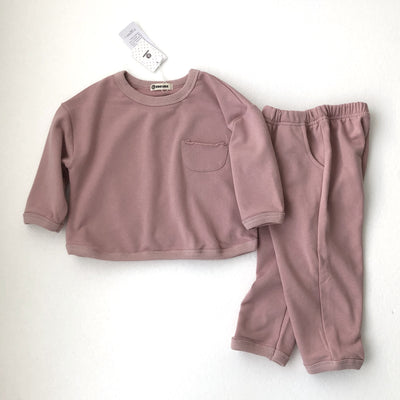 Conjunto Deportivo Infantil de Algodón - Sudadera y Pantalón - Image 3