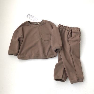 Conjunto Deportivo Infantil de Algodón - Sudadera y Pantalón - Image 4