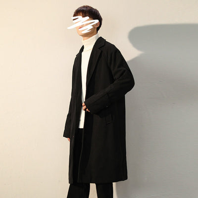 Abrigo de Lana para Hombre Largo Hasta la Rodilla - Perfecto para Otoño e Invierno - Image 15