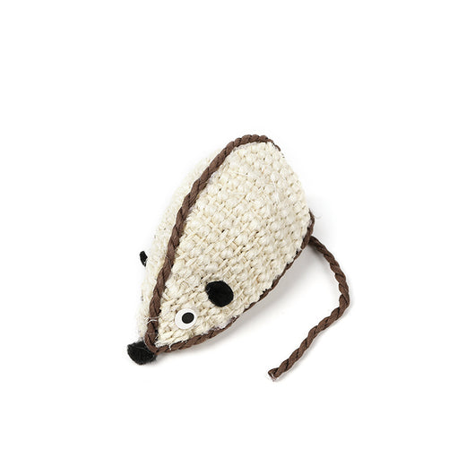 Juguete Ratón de Sisal para Gatos - Simulador Interactivo - Image 3