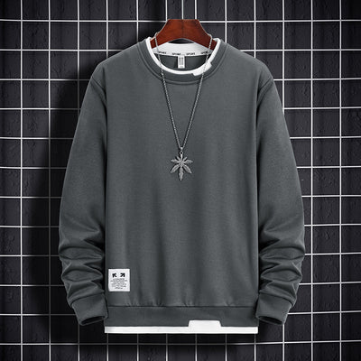 Sudadera Manga Larga Slim Fit Coreana para Hombre - Image 8