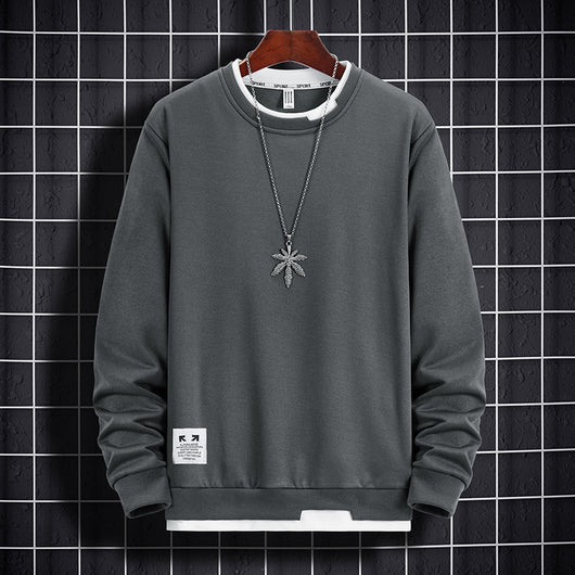 Sudadera Manga Larga Slim Fit Coreana para Hombre - Image 8