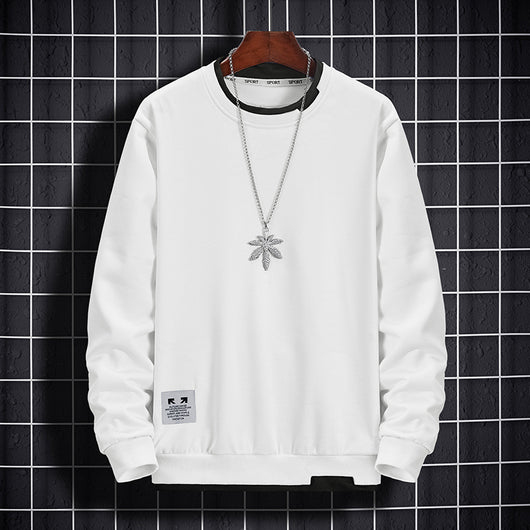 Sudadera Manga Larga Slim Fit Coreana para Hombre - Image 7