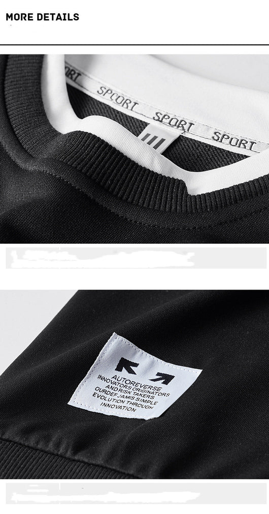 Sudadera Manga Larga Slim Fit Coreana para Hombre - Image 11