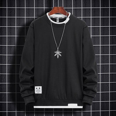 Sudadera Manga Larga Slim Fit Coreana para Hombre - Image 4