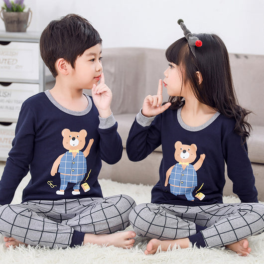 Conjunto de Ropa Térmica Infantil para Otoño e Invierno - Pantalón y Blusa Dos Piezas - Image 8